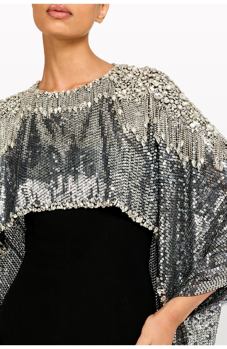 Jenny Packham Cassia Maxi Dress, Alternate, color, 