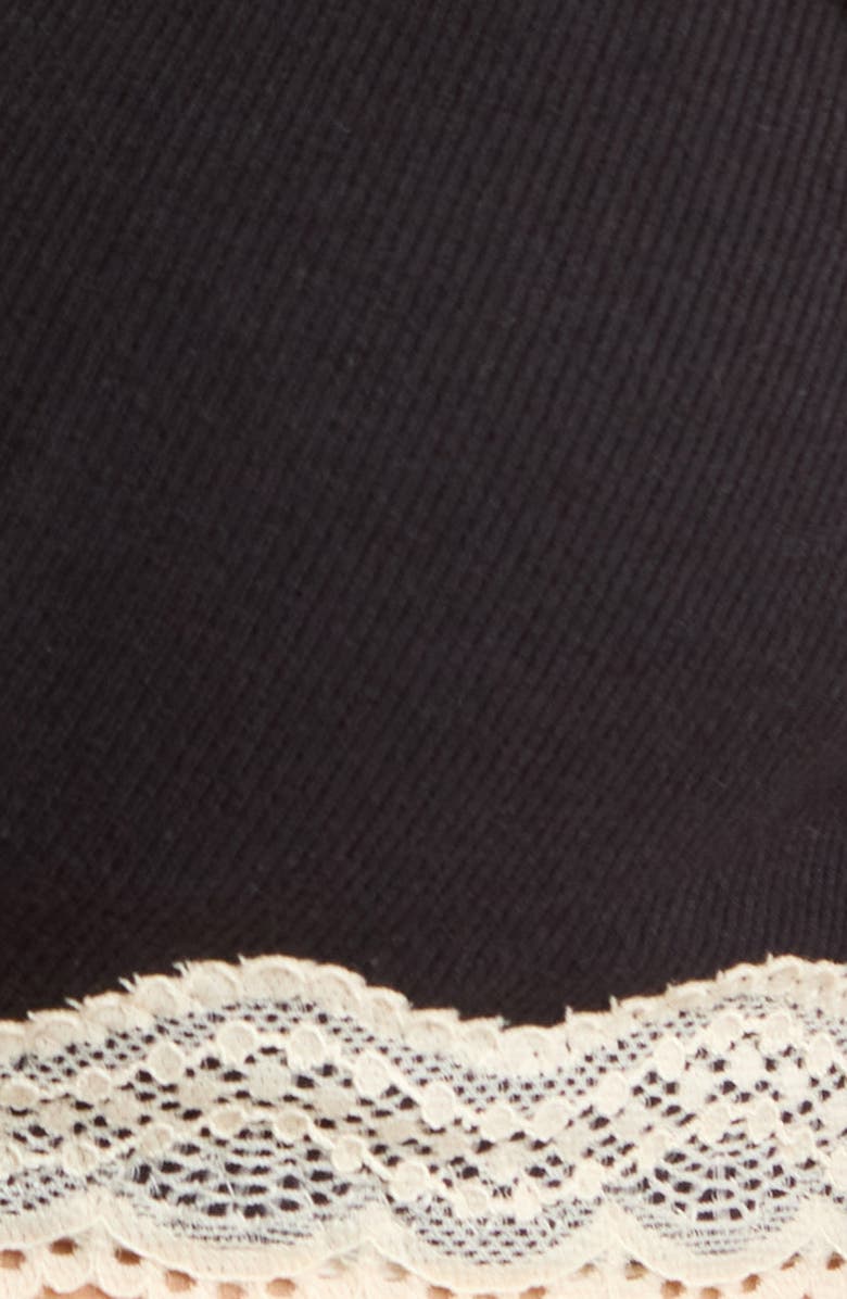 Free People Intimately FP Oh My Darling Plunge Bralette, Alternate, color, Black