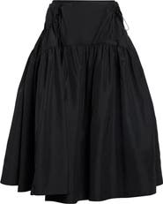 Cecilie Bahnsen Filly Recycled Faille Midi Skirt