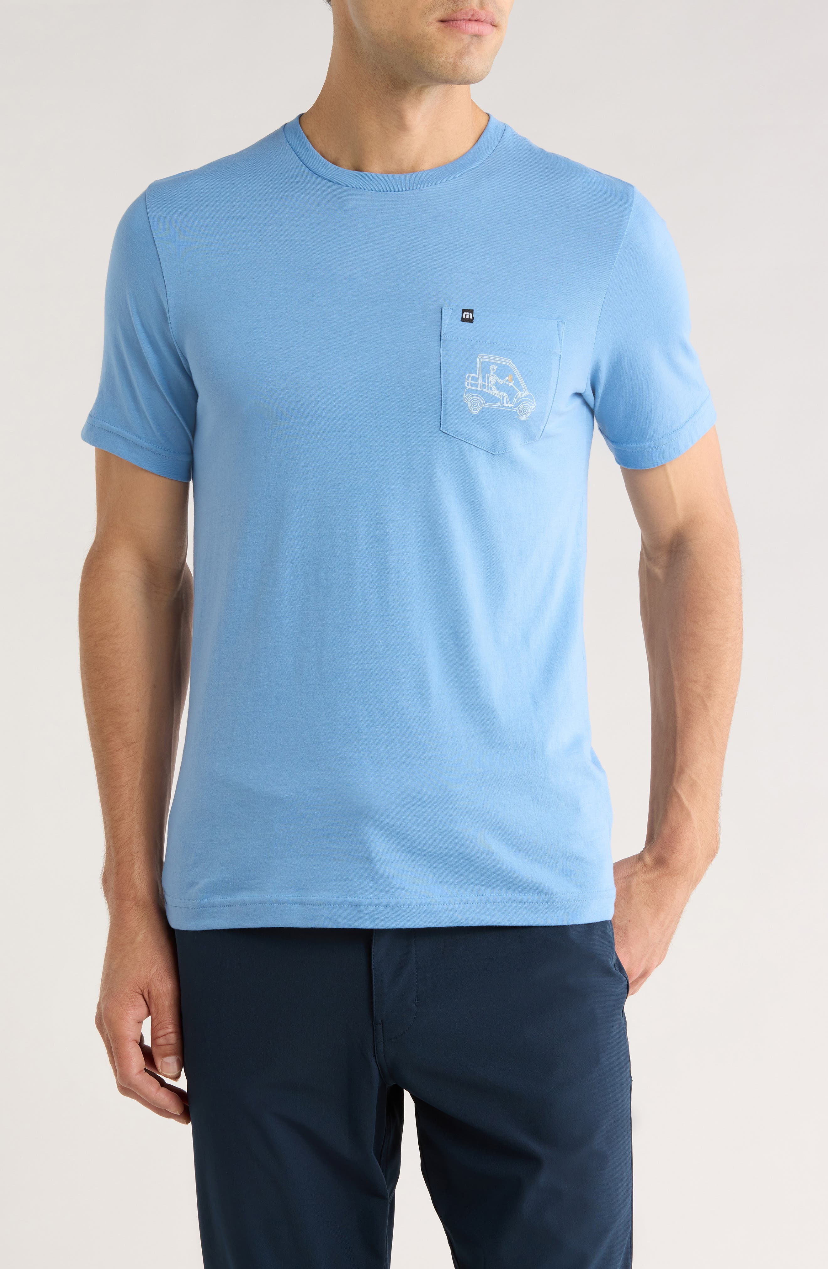 TravisMathew Lost Mapes Pocket T-Shirt