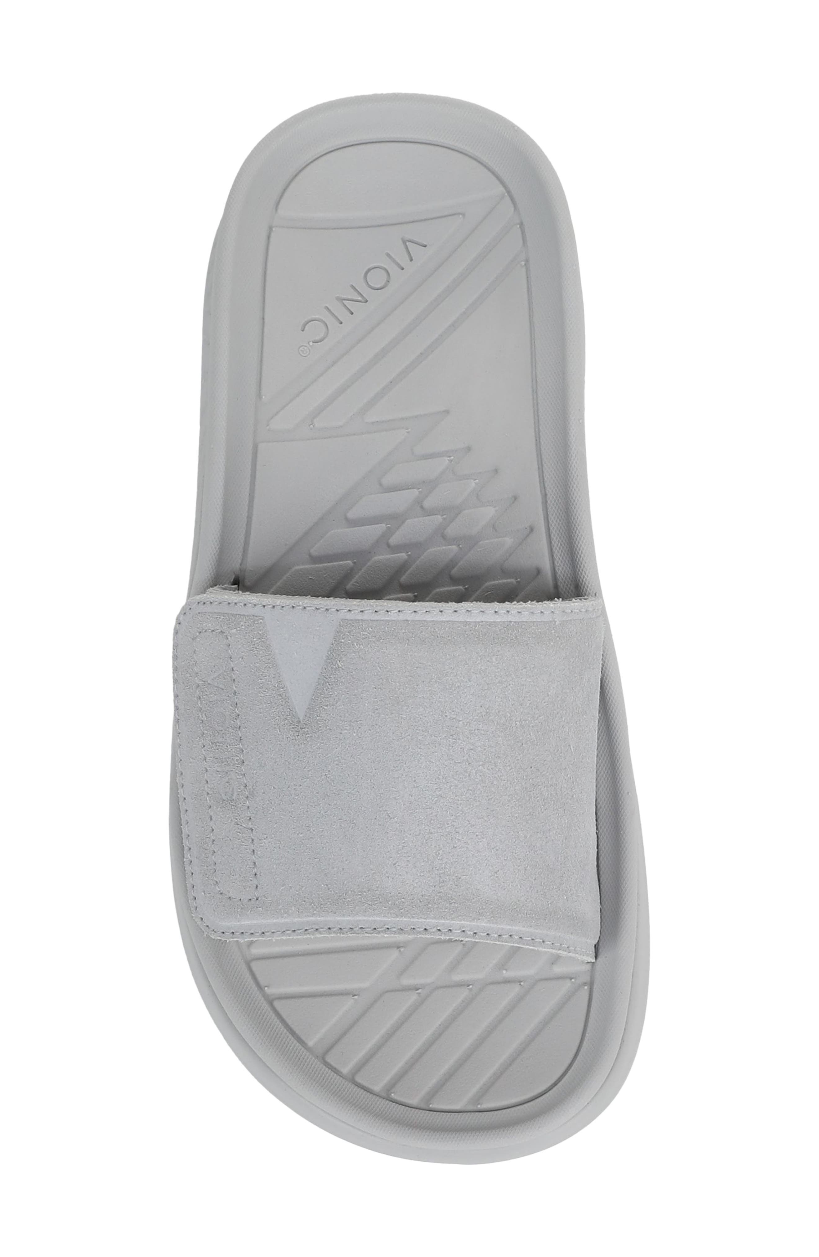 Vionic Rejuvenate Slide Sandal, Alternate, color, Vapor Grey