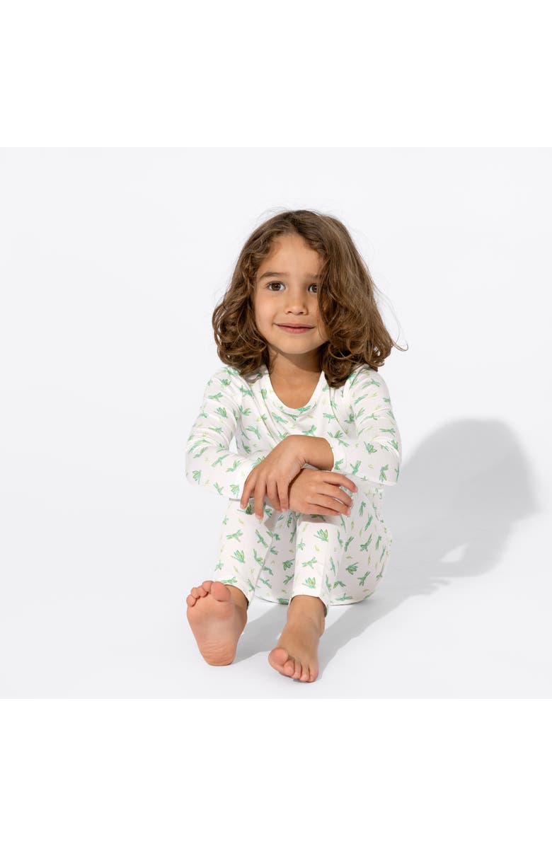 Bellabu Bear Kids' Dragonfly Set of 2 Piece Pajamas, Alternate, color, Dragonfly