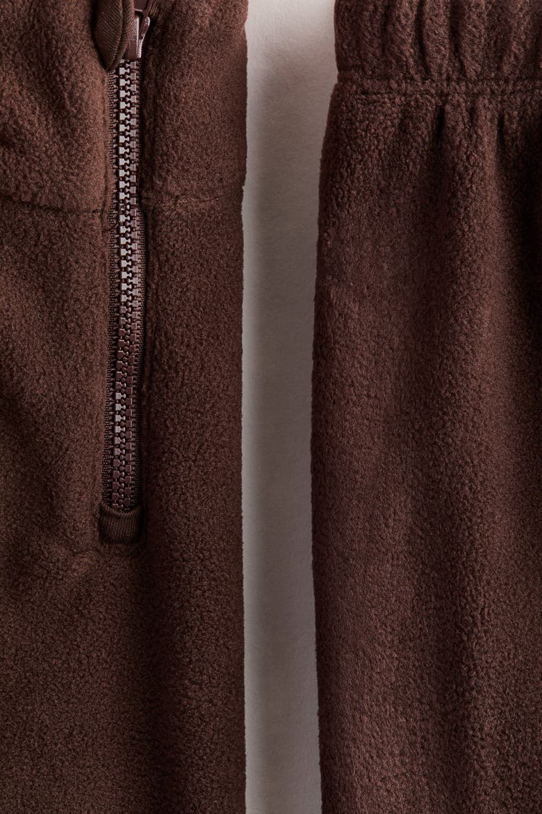 2-Piece Fleece Set, Alternate, color, Brown