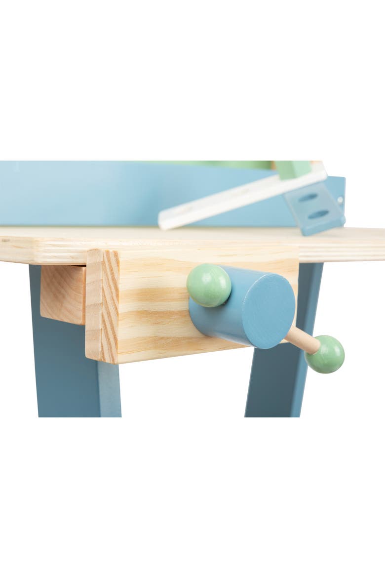 Small Foot Wooden Toys Premium Nordic Workbench, Alternate, color, Multicolored