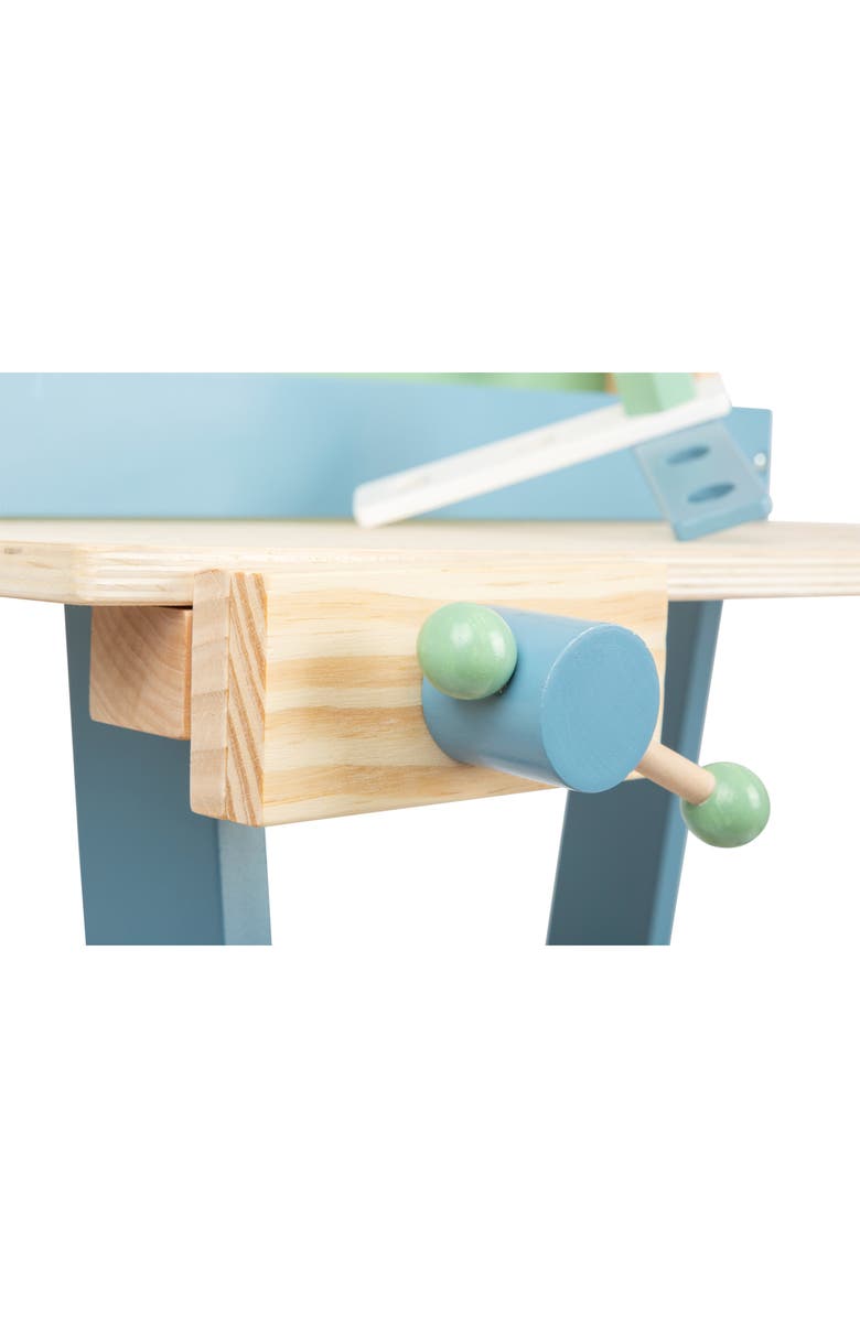 Legler USA Small Foot Wooden Toys Premium Nordic Workbench, Alternate, color, Multicolored