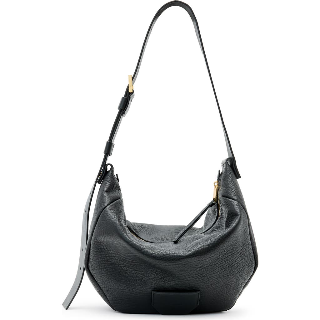Shop Allsaints Madea Leather Shoulder Bag