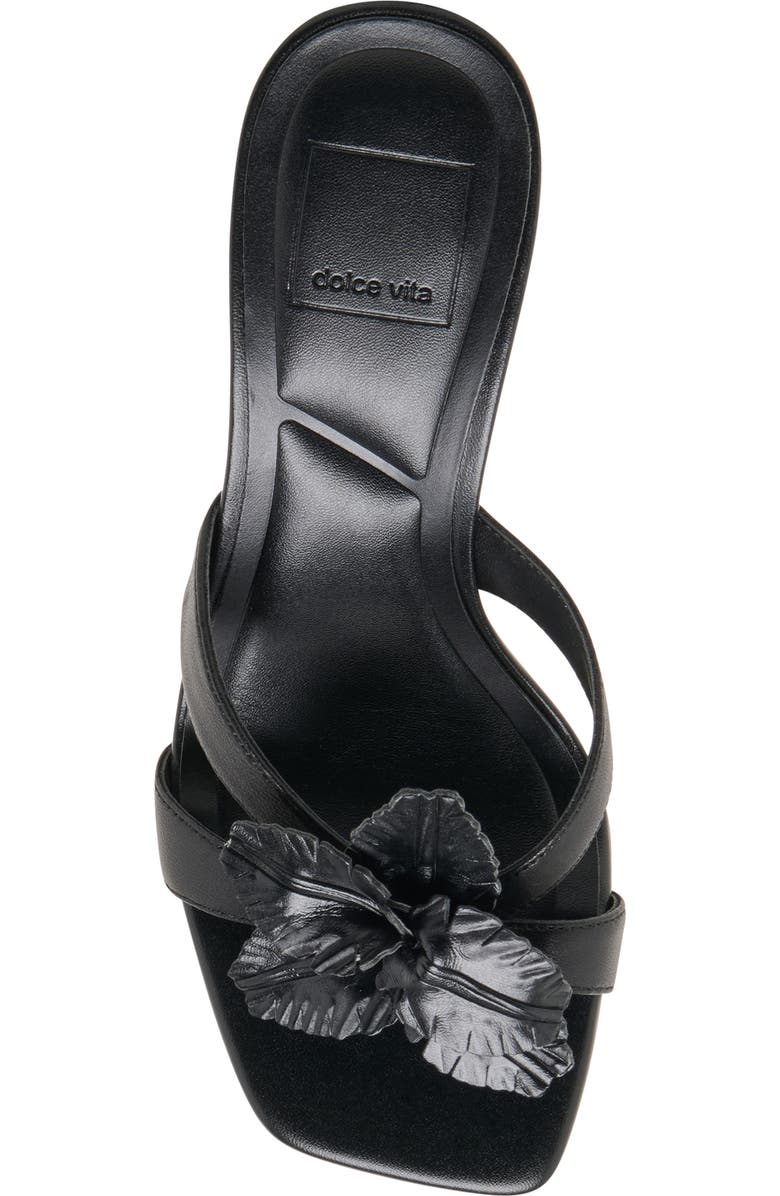 Dolce Vita Nikil Sandal, Alternate, color, Black Leather