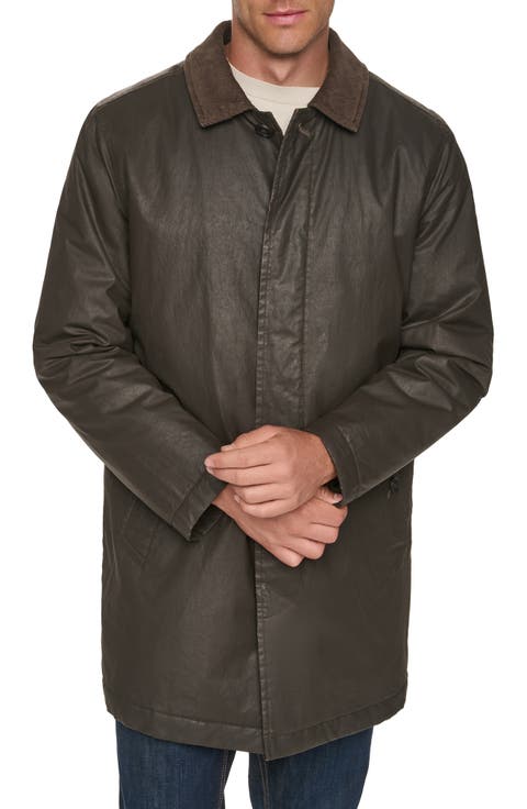 Coated Cotton Barn Coat