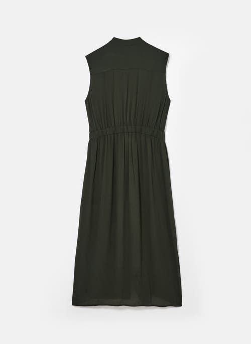 MINT VELVET MINT VELVET SATIN MIX UTILITY SHIRT DRESS