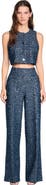 SANDRO Sequin trousers