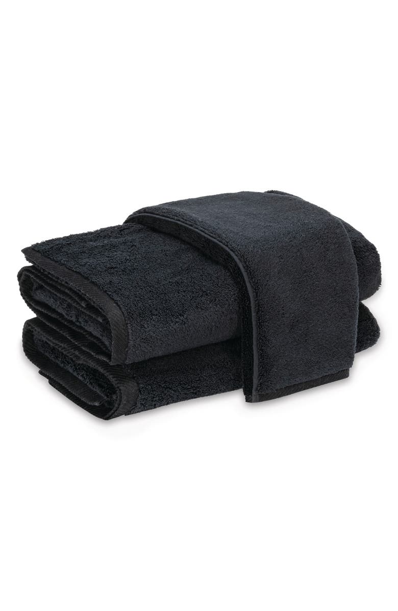 Matouk Milagro Bath Towel, Main, color, Black