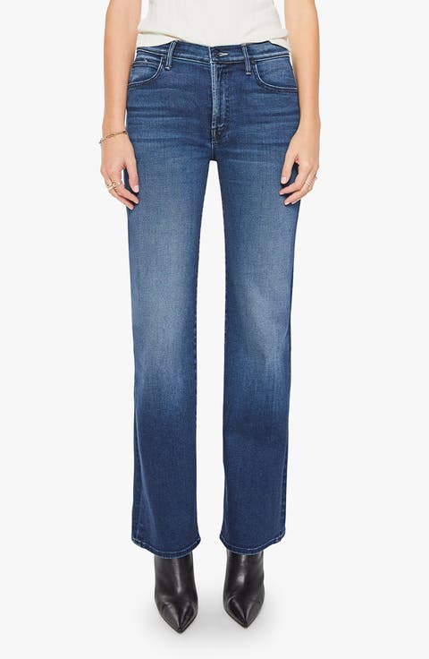 The Kick It High Waist Straight Leg Jeans