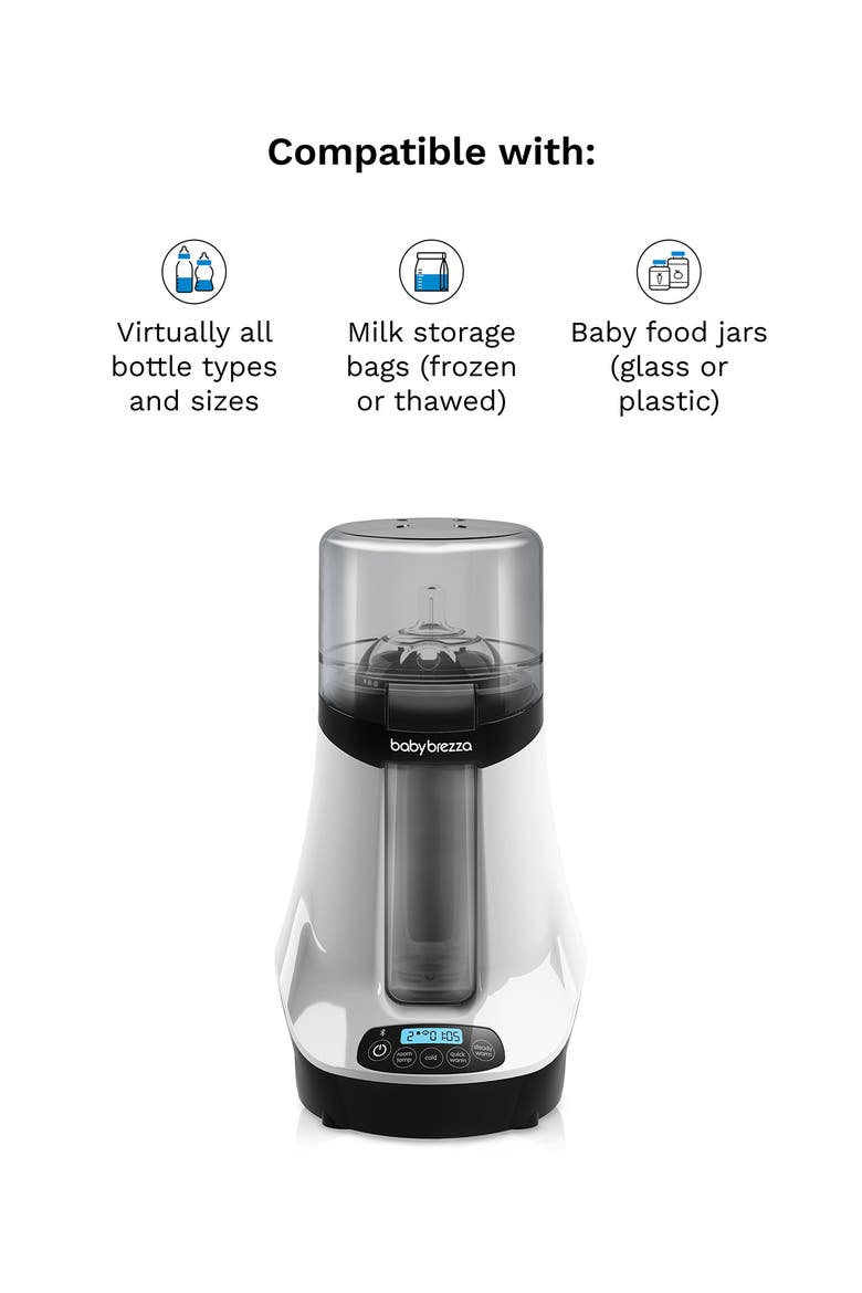 Smart Bottle & Breastmilk Warmer, Alternate, color, WHITE & BLACK
