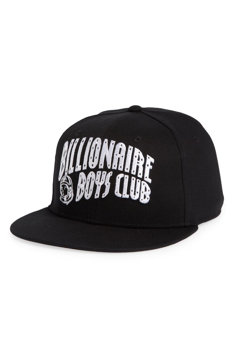 Billionaire Boys Club Starry Arch Baseball Cap, Main, color, Black