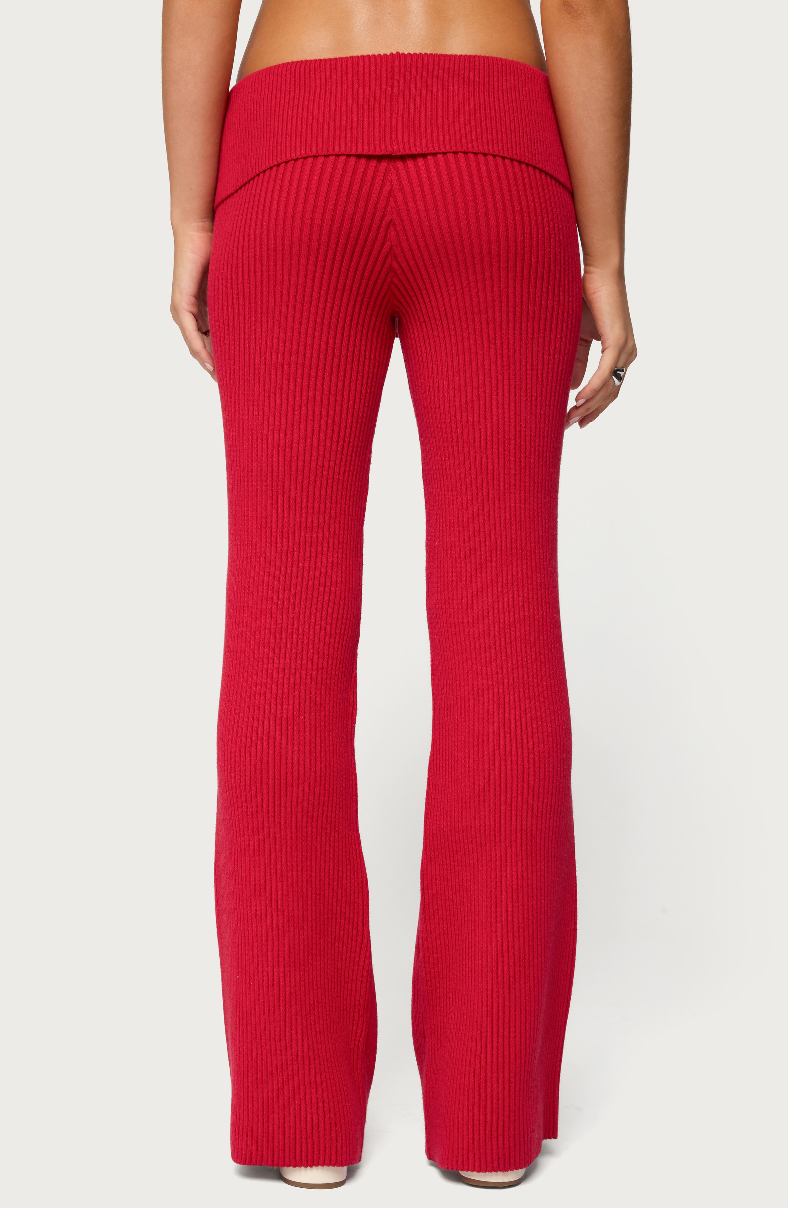 Adannah Foldover Rib Pants - image 2