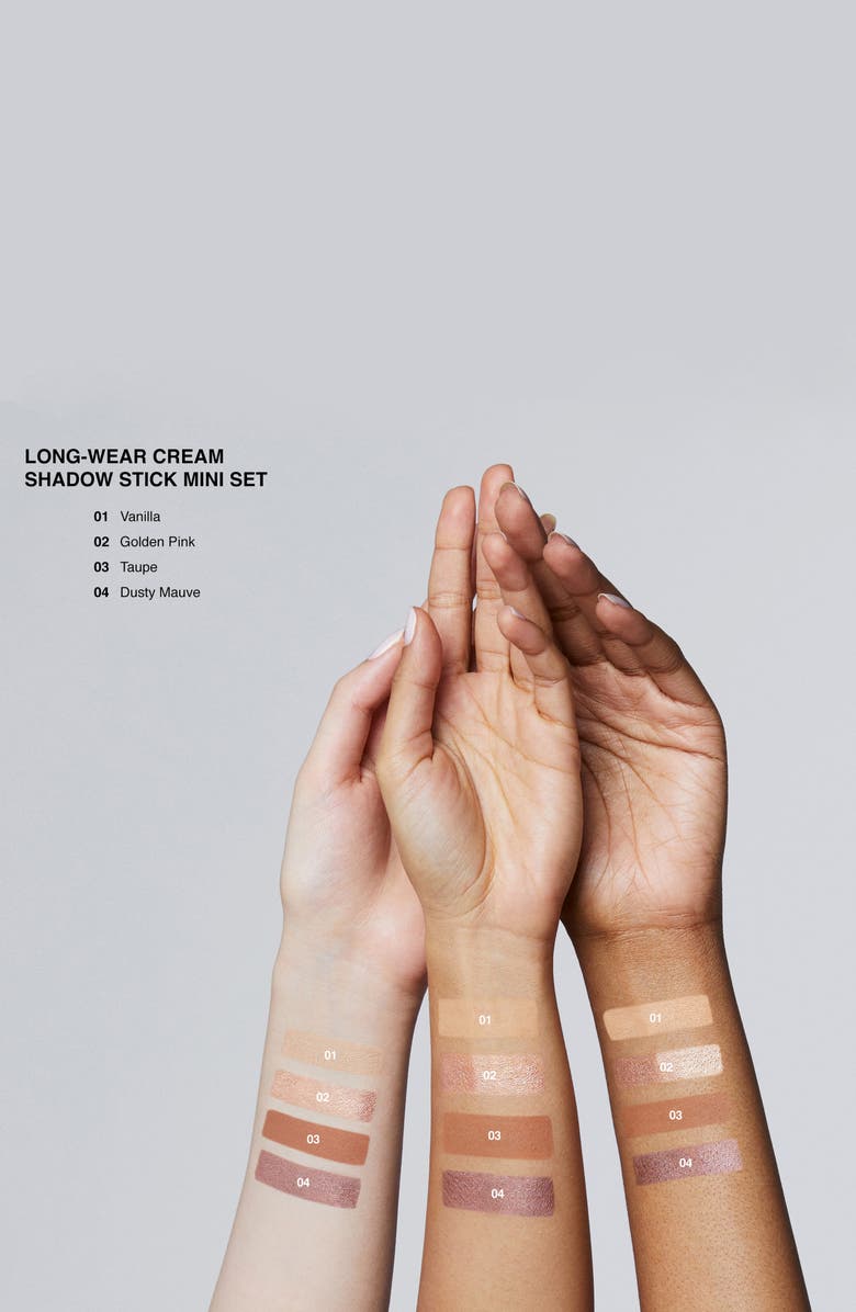 Bobbi Brown Travel Size Long-Wear Cream Eyeshadow Stick Set, Alternate, color,