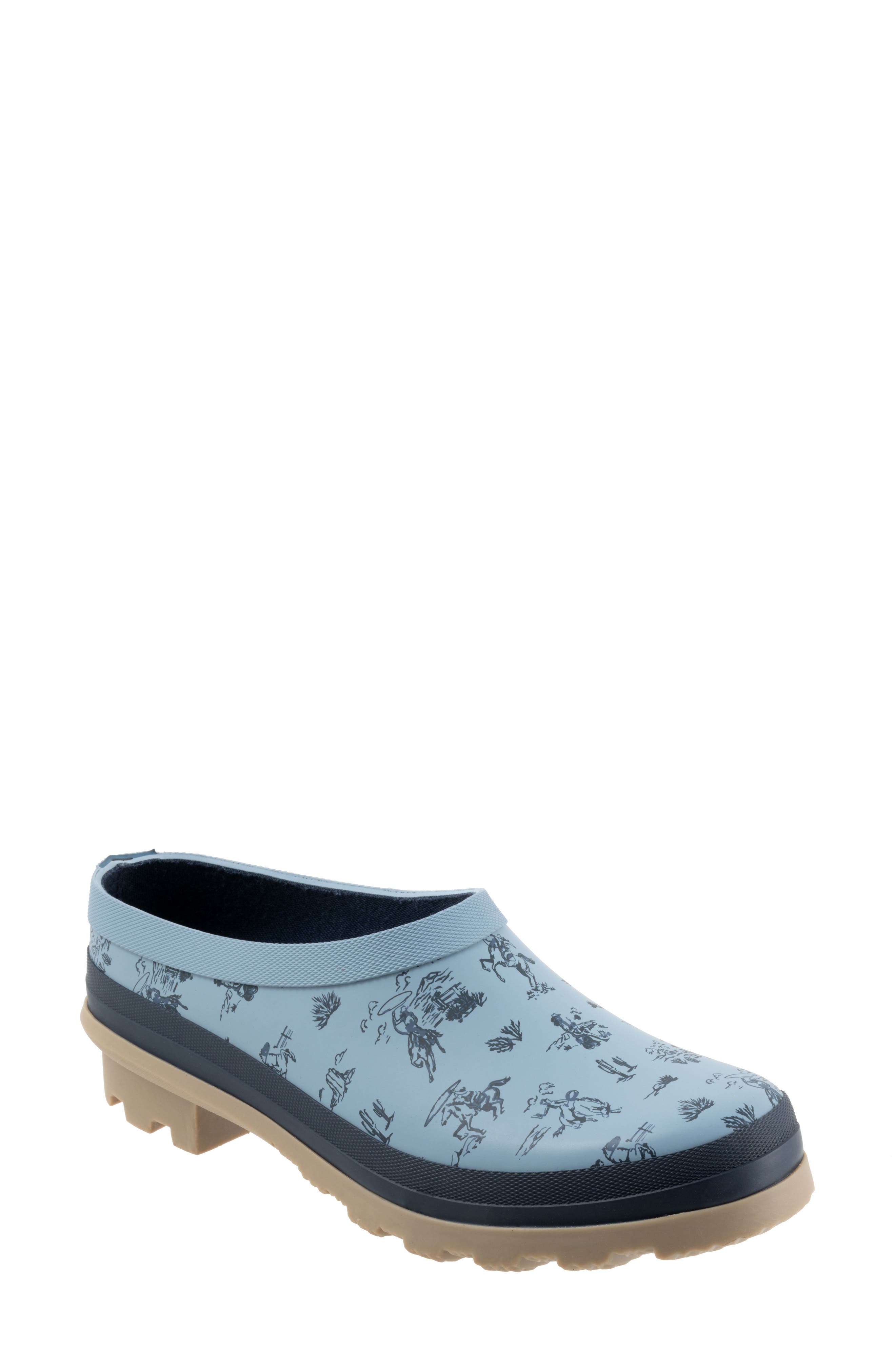 Pendleton Cow Girl Waterproof Garden Clog, Main, color, 