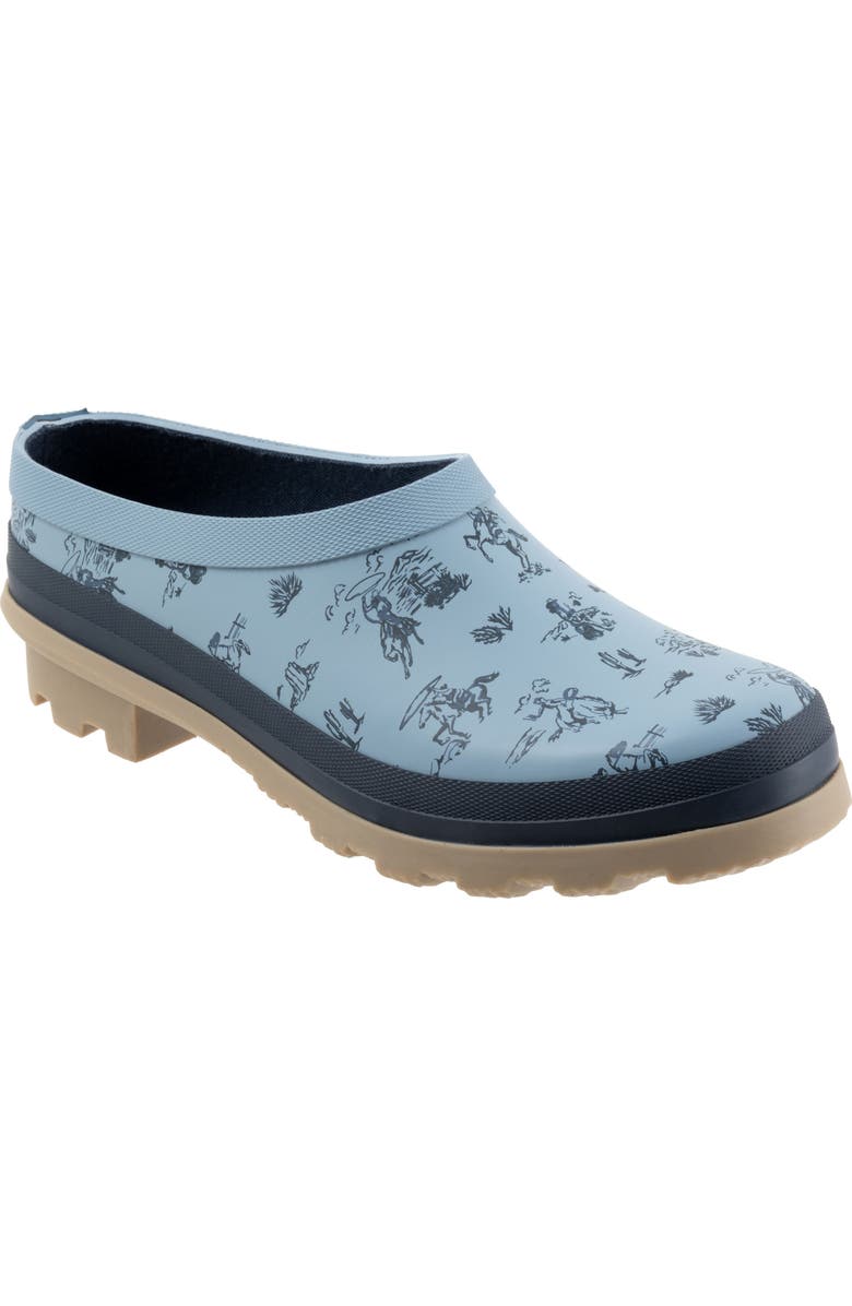 Pendleton Cow Girl Waterproof Garden Clog, Main, color,