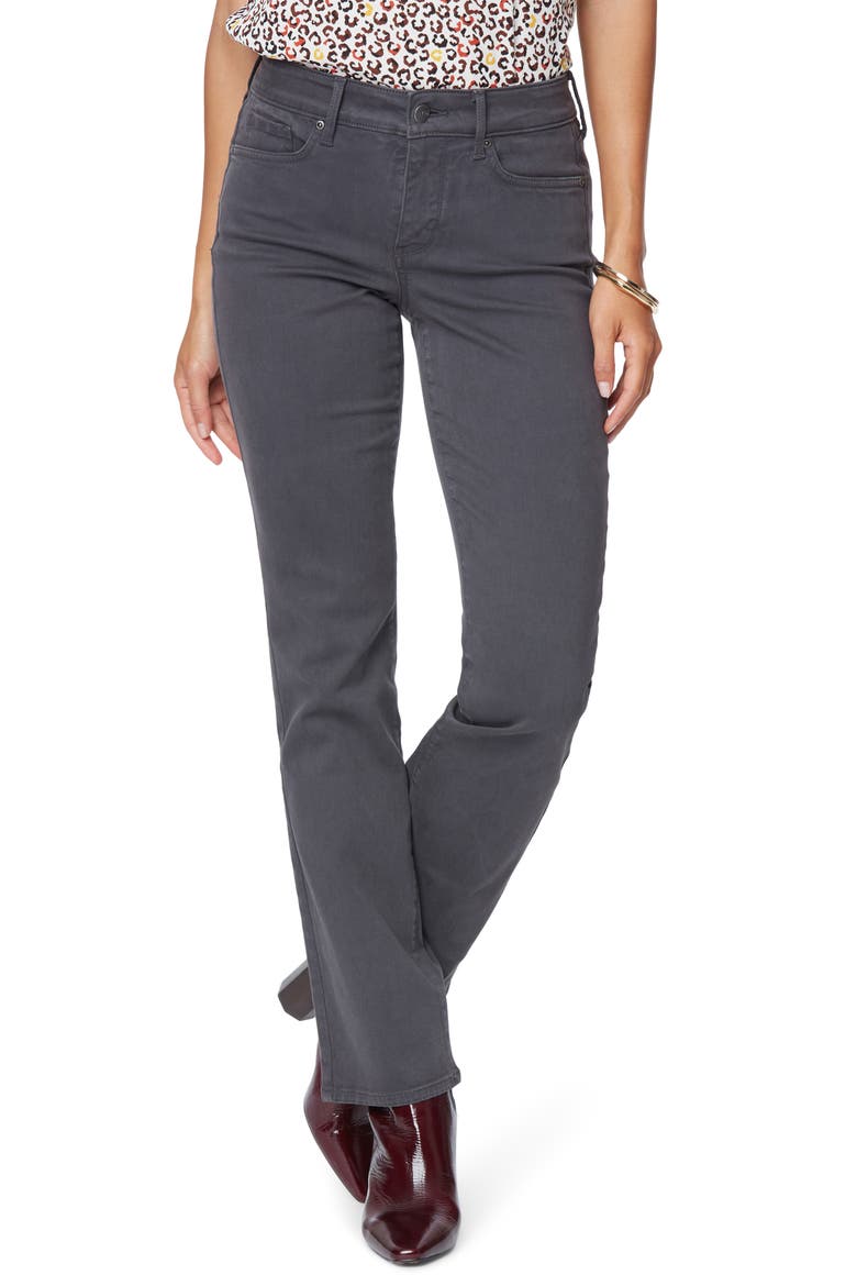 Marilyn Straight Leg Stretch Jeans, Main, color, VINTAGE PEWTER