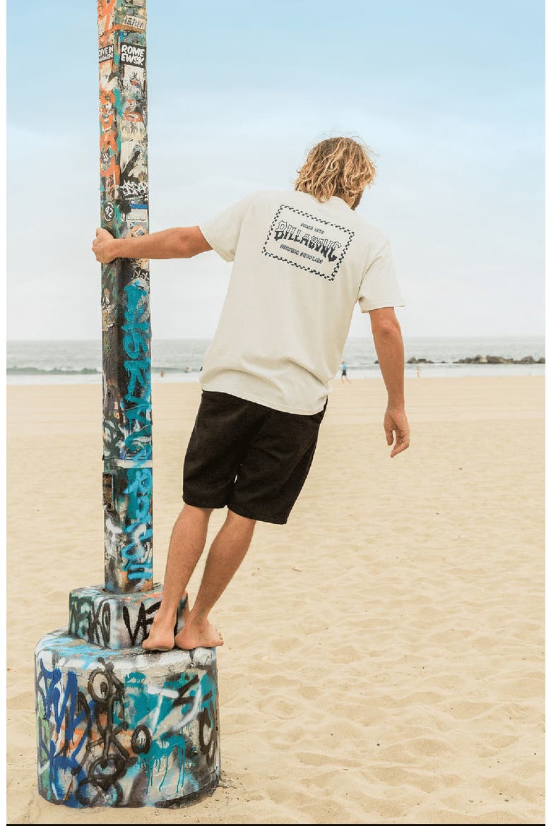Men's Supply Wave Graphic Tee, Alternate, color, OFF WHITE