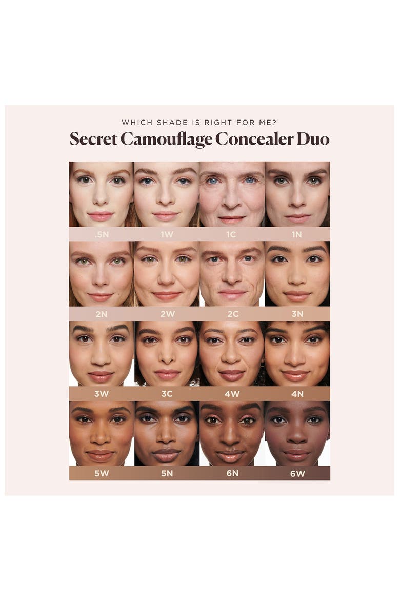 Secret Camouflage Correct and Brighten Concealer Duo Stick, Alternate, color, 4N