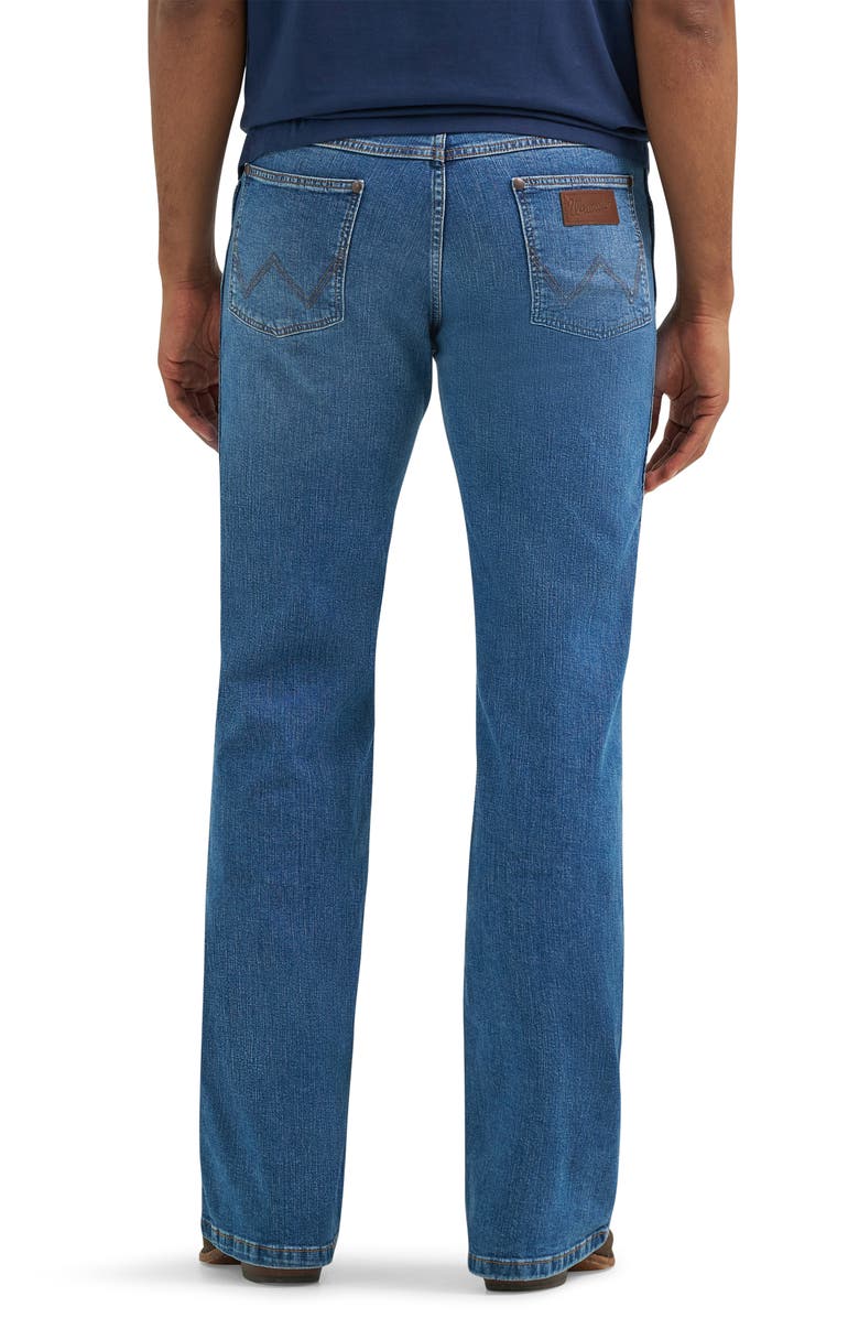 Wrangler Western Slim Straight Leg Jeans, Alternate, color, Sky Breeze