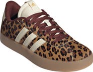 adidas VL Court 3.0 Genuine Calf Hair Sneaker