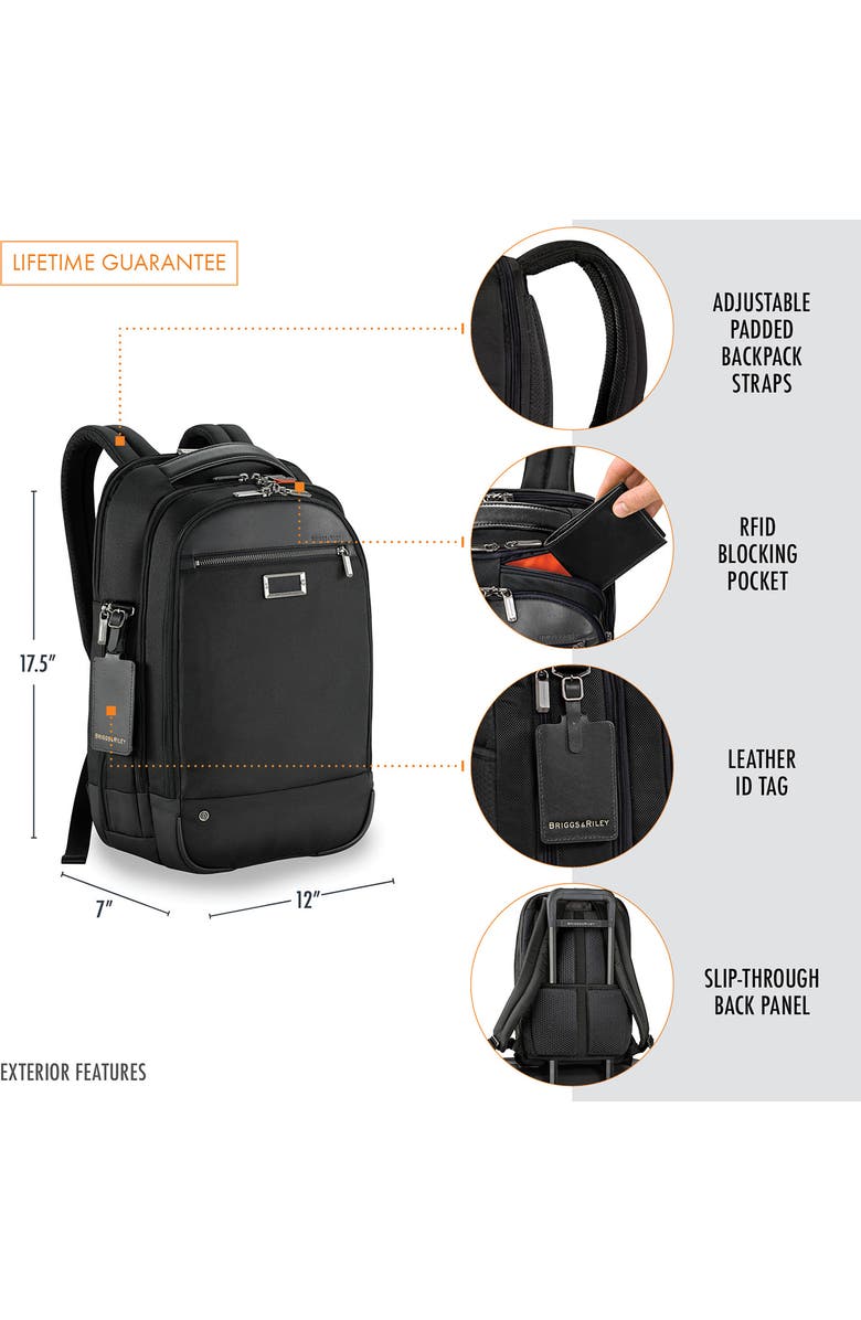 Briggs & Riley @work Medium Backpack, Alternate, color,