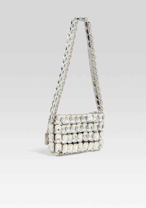Retroféte Retrofête Malka Rhinestone Bag In Silver