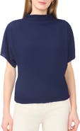 Vince Camuto Textured Mock Neck Top