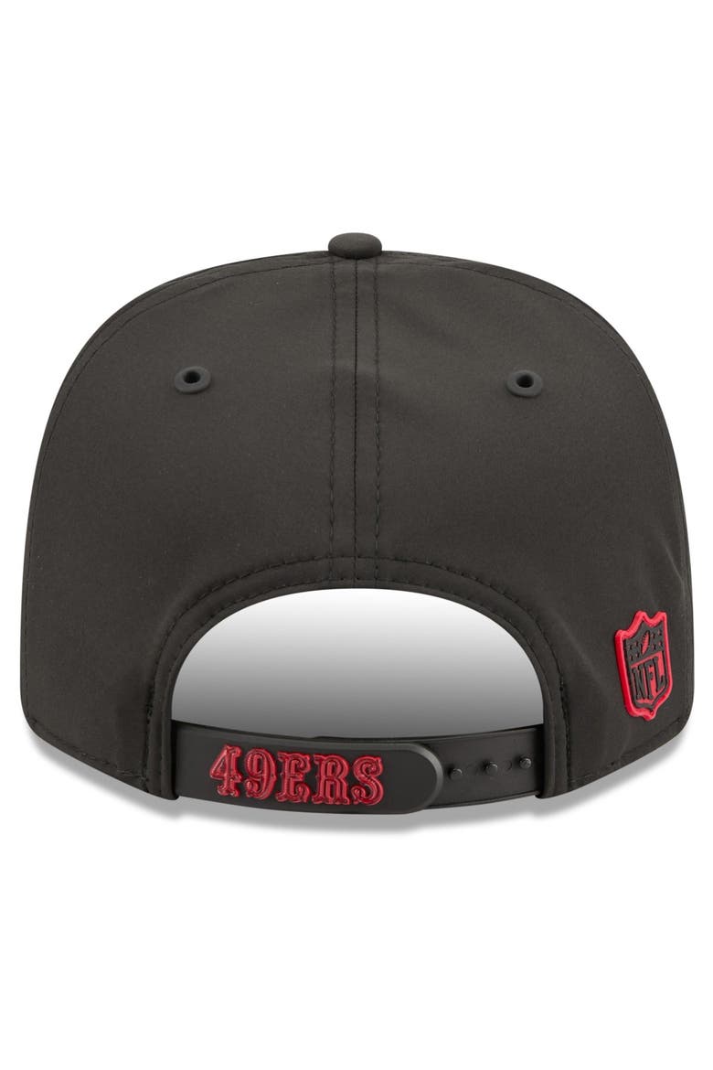 Men's New Era Black San Francisco 49ers 2026 Sideline 9SEVENTY Adjustable Hat, Alternate, color, Black