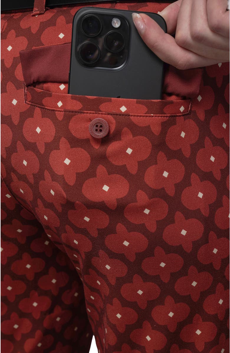 WILDFANG The Empower Trouser, Alternate, color, Modern Fleur Cinnamon