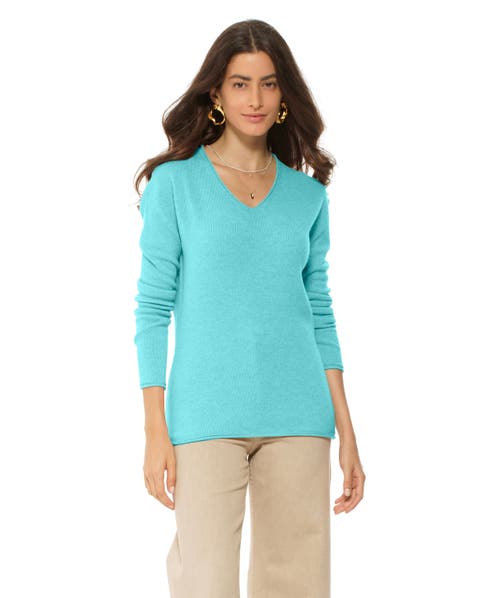 Ultra-Light Cashmere V-Neck Sweater