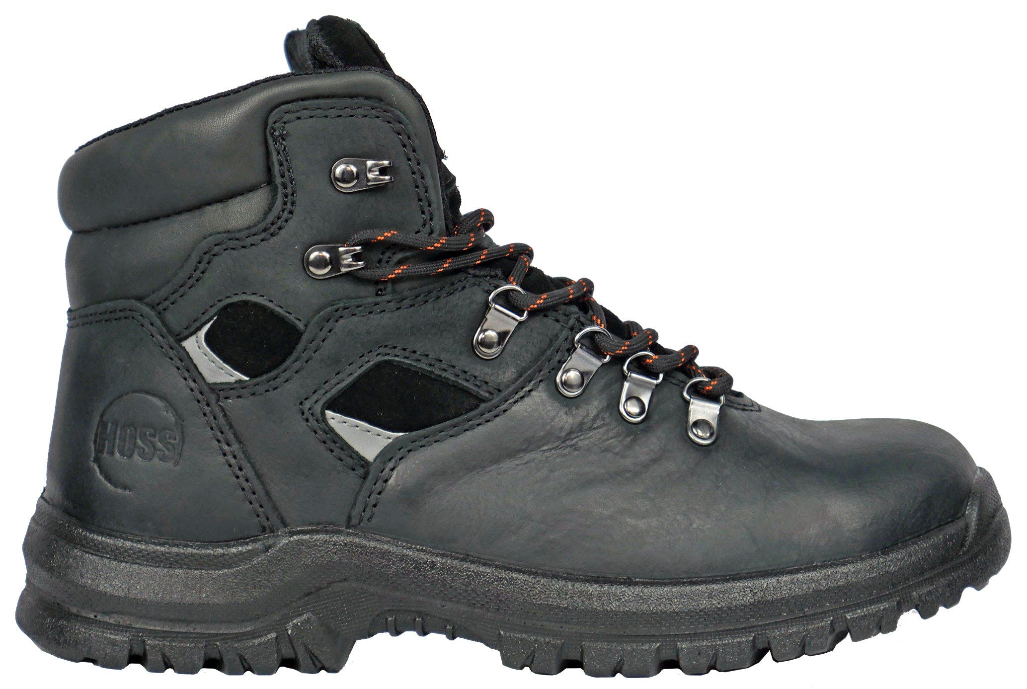 Hoss Boot Company HOSS Adam Steel Toe 6 Inch  Work Boot, Alternate, color, Black