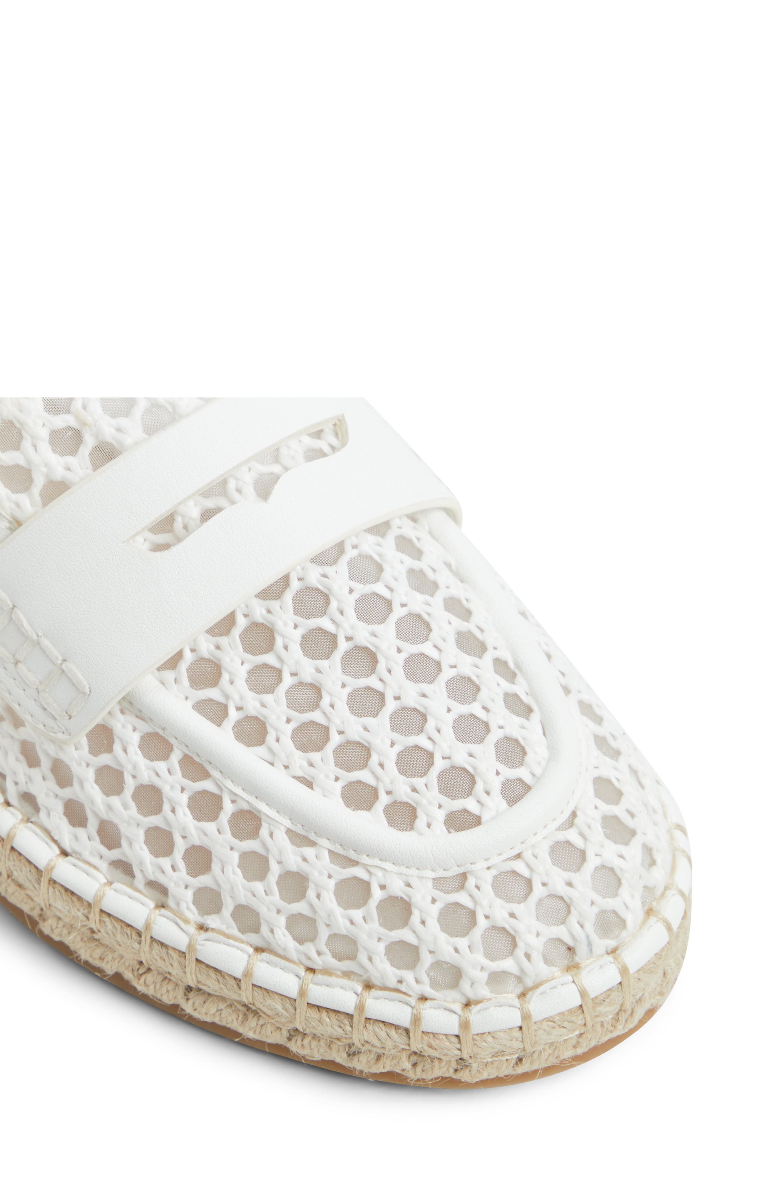 ALDO Summercrush Penny Loafer, Alternate, color, White/ Bone