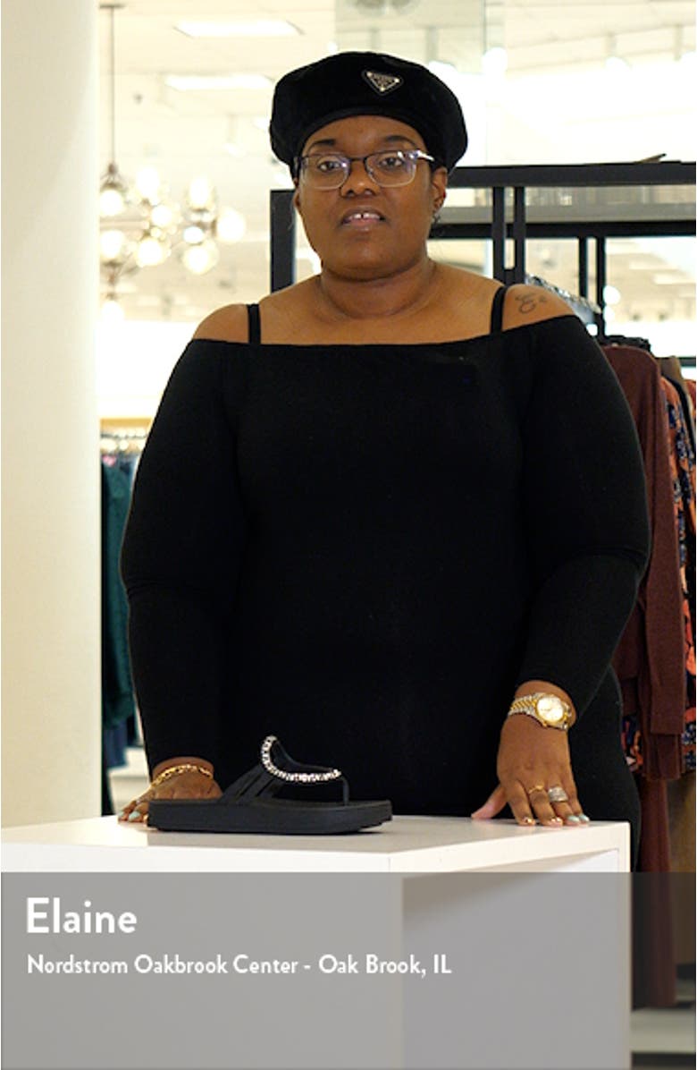 Sunshine Crystal Platform Sandal, sales video thumbnail