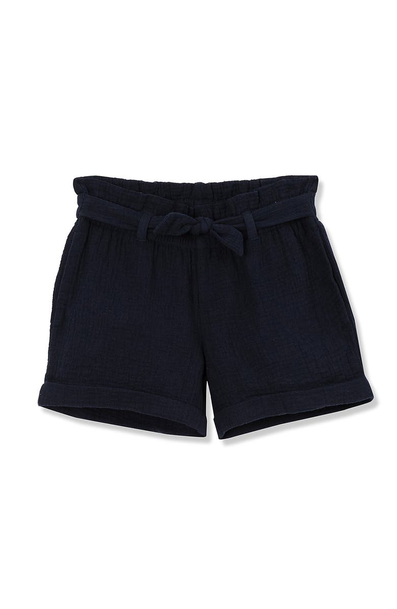 Lands' End Girls Pull On Solid Shorts, Main, color, Classic Navy