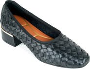 Kenneth Cole Birdie Woven Leather Pump