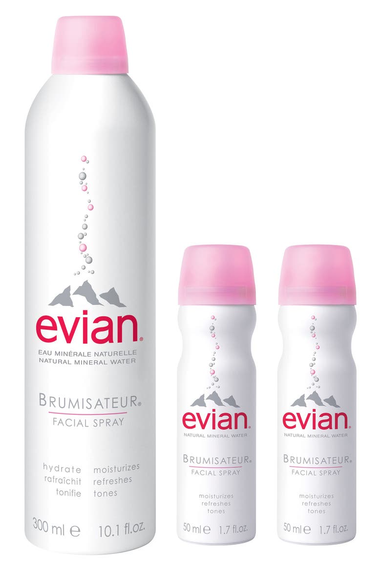 Evian® Facial Water Spray Set (Nordstrom Exclusive), Main, color, NO COLOR