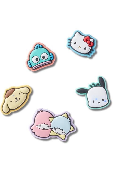 Sanrio Hello Kitty® & Friends 5-Pack Assorted Jibbitz™ Shoe Charms