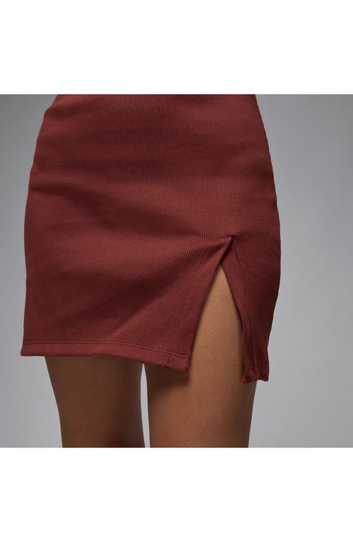 JORDAN JORDAN LONG SLEEVE KNIT MINIDRESS