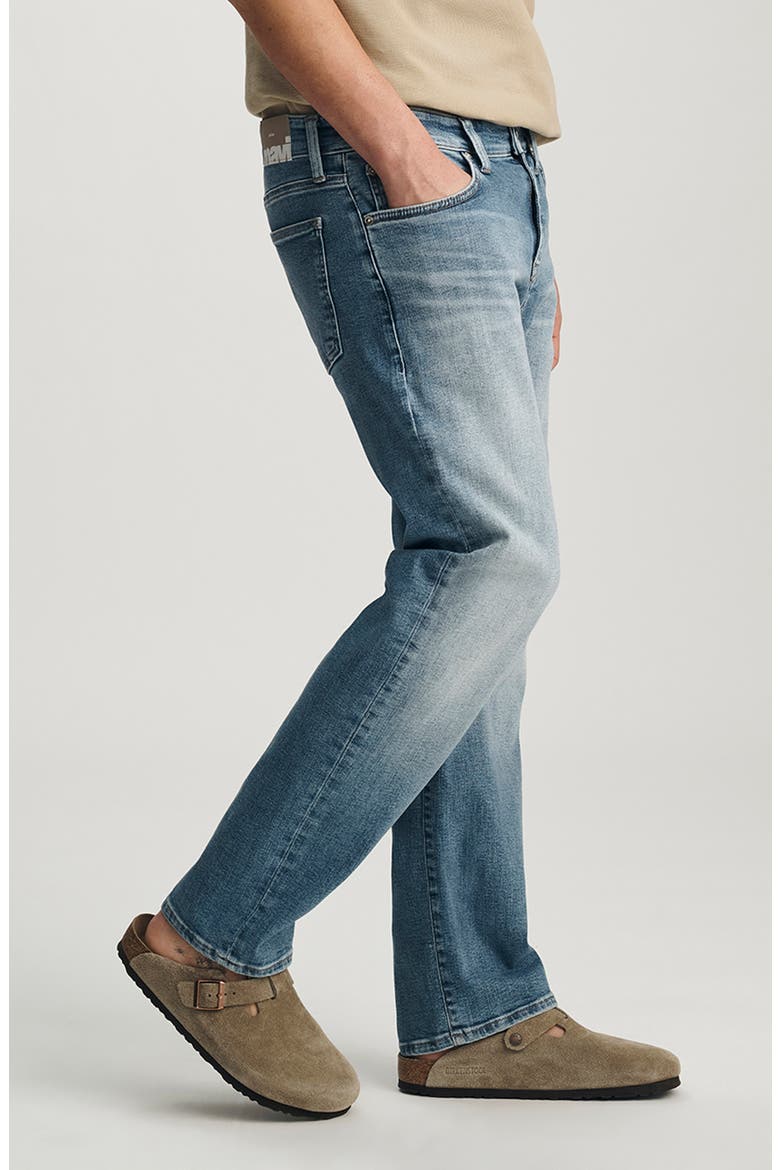 Matt Straight Leg Jeans, Alternate, color, LIGHT USED BRUSHED CLASSIC VIN