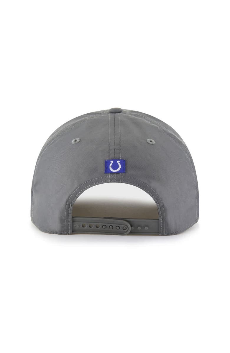 '47 Men's '47  Gray Indianapolis Colts Suburbia Hitch Adjustable Hat, Alternate, color, 