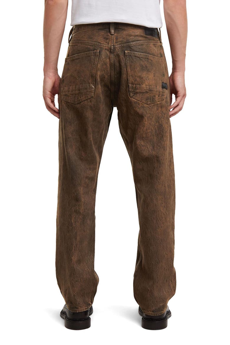 Dakota Regular Straight Leg Jeans, Alternate, color, FADED COGNAC SKIN
