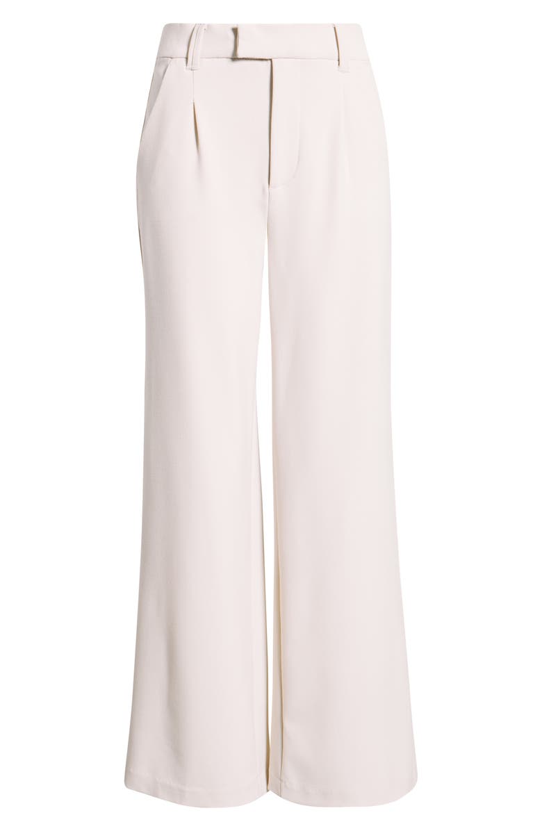 Wit & Wisdom Relaxed Waist Wide Leg Trousers, Alternate, color, Pale Stone
