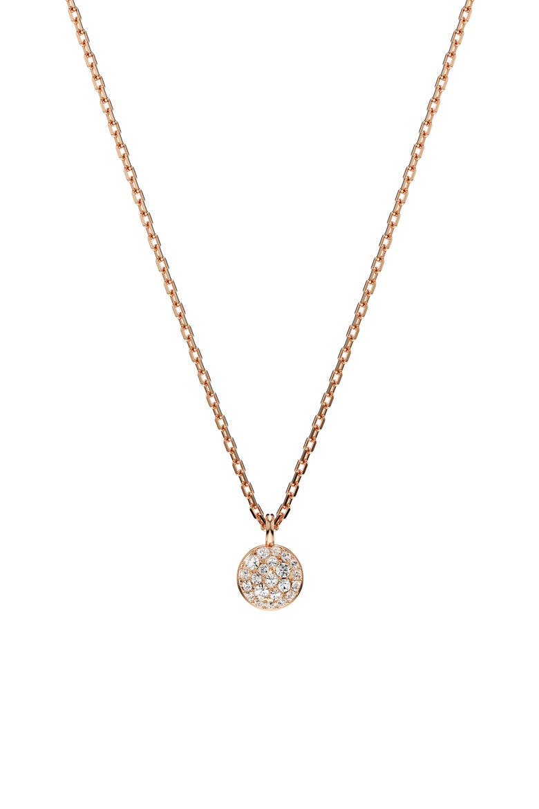 Sublima Crystal Pendant Layered Necklace, Alternate, color, WHITE/ SILVER