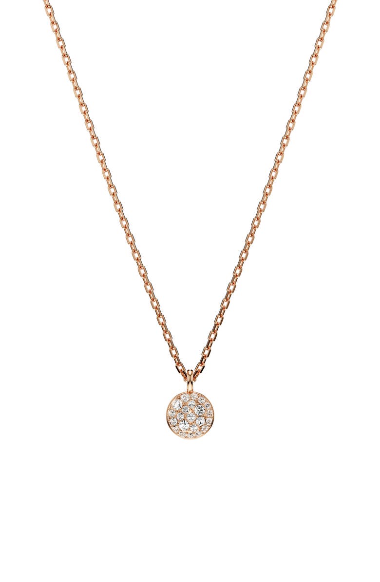 Swarovski Sublima Crystal Pendant Layered Necklace, Alternate, color, White/ Silver