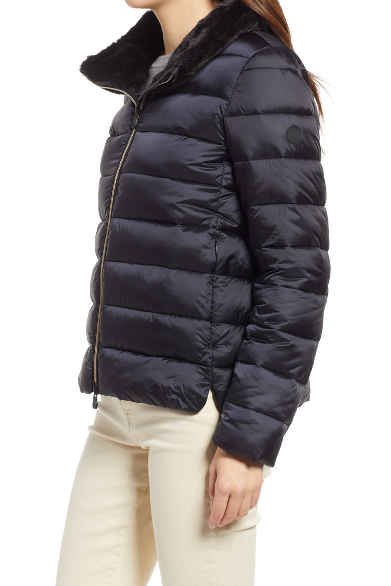 Women's Mei Puffer Jacket, Alternate, color, BLACK