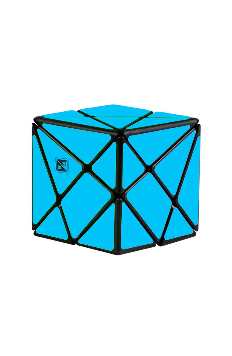 Inverse Stratosfear Twist & Solve Monochromatic Handheld Puzzle, Ages 8+, Main, color, Blue