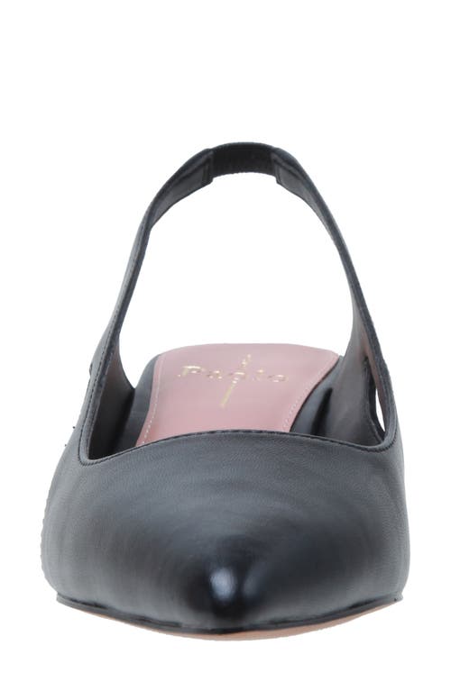 Linea Paolo Corley Pointed Toe Slingback Pump In Animal Print